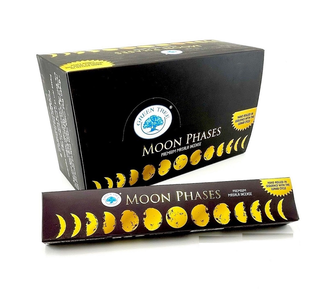 Green Tree Moon Phases Incense (15gm)